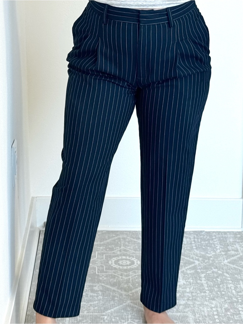 Monki Trouser Dress Pants Pinstripe